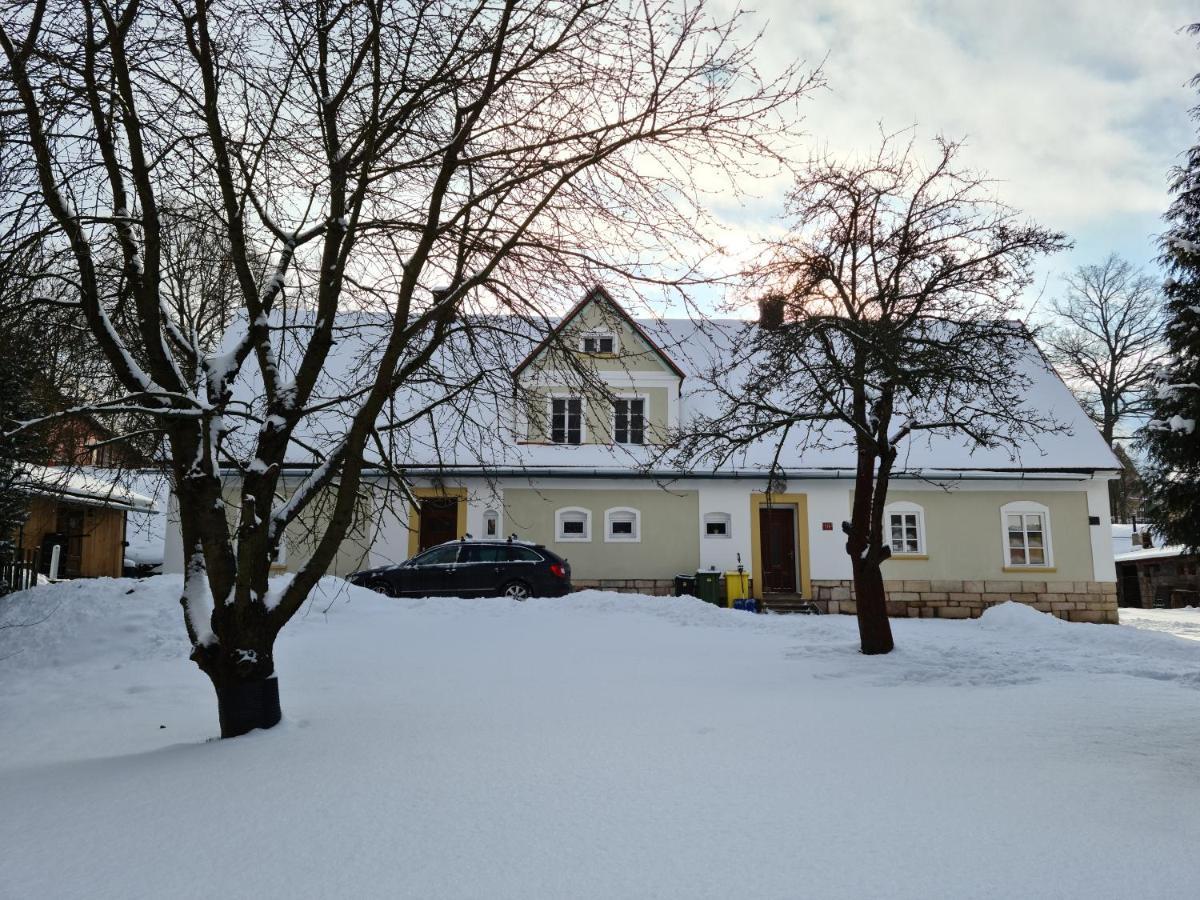 Apartmany Stara Posta Božanov Exteriör bild