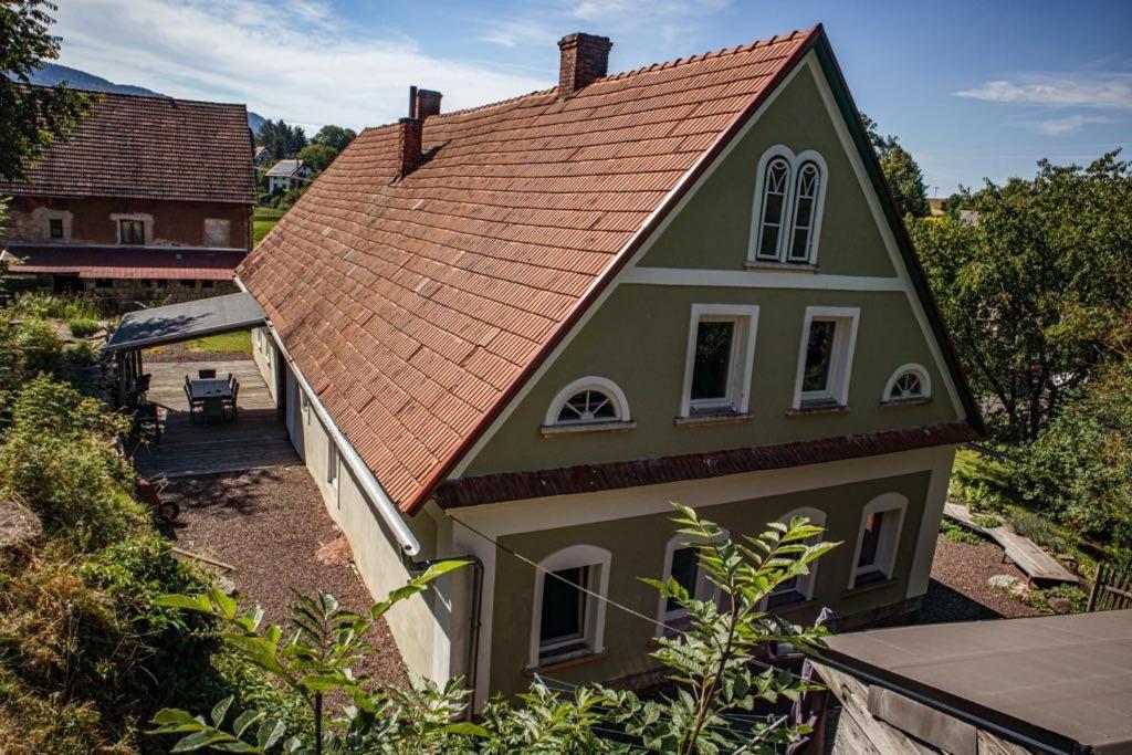 Apartmany Stara Posta Božanov Exteriör bild